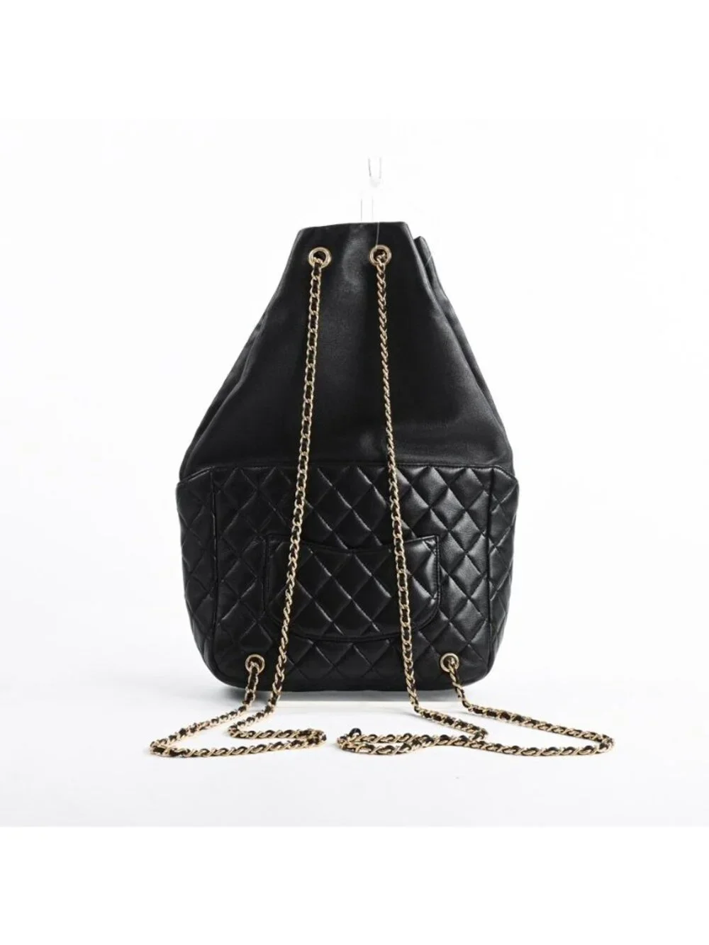 Chanel Backpack Drawstring Black - Picture 3 of 10